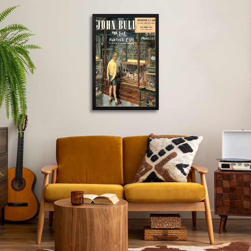1948 John Bull Magazine Cover Premium Framed Poster by The Advertising Archives