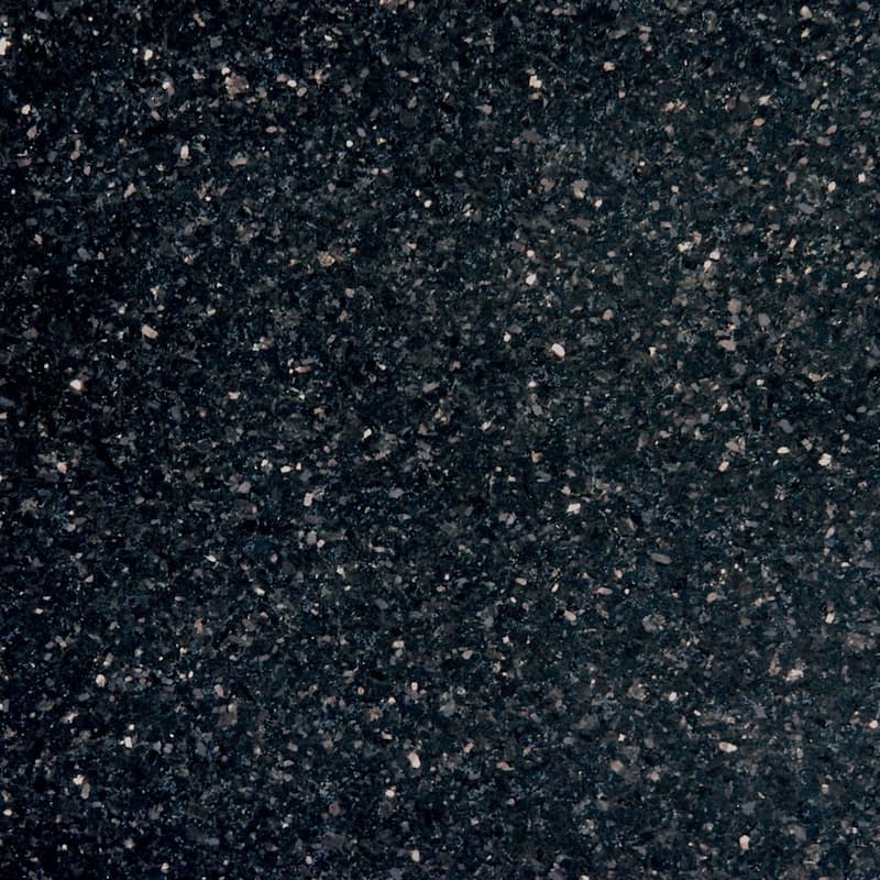 Ackland AKTGT18X18P-CA 18" x 18" Granite Terrazzo Floor and Wall Tile - Black Galaxy