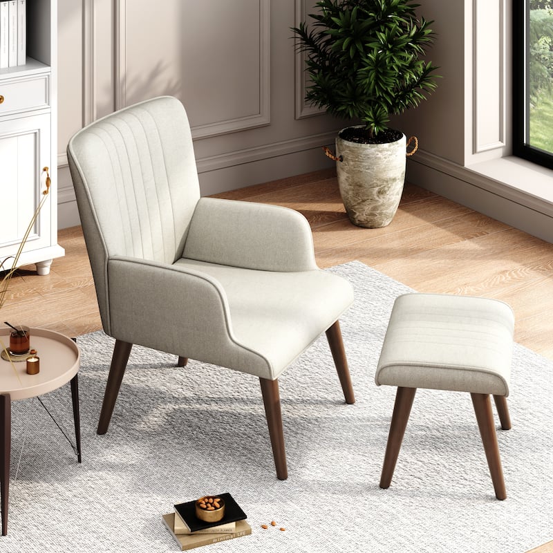 Corvus Latvia Modern Accent Lounge Chair Set