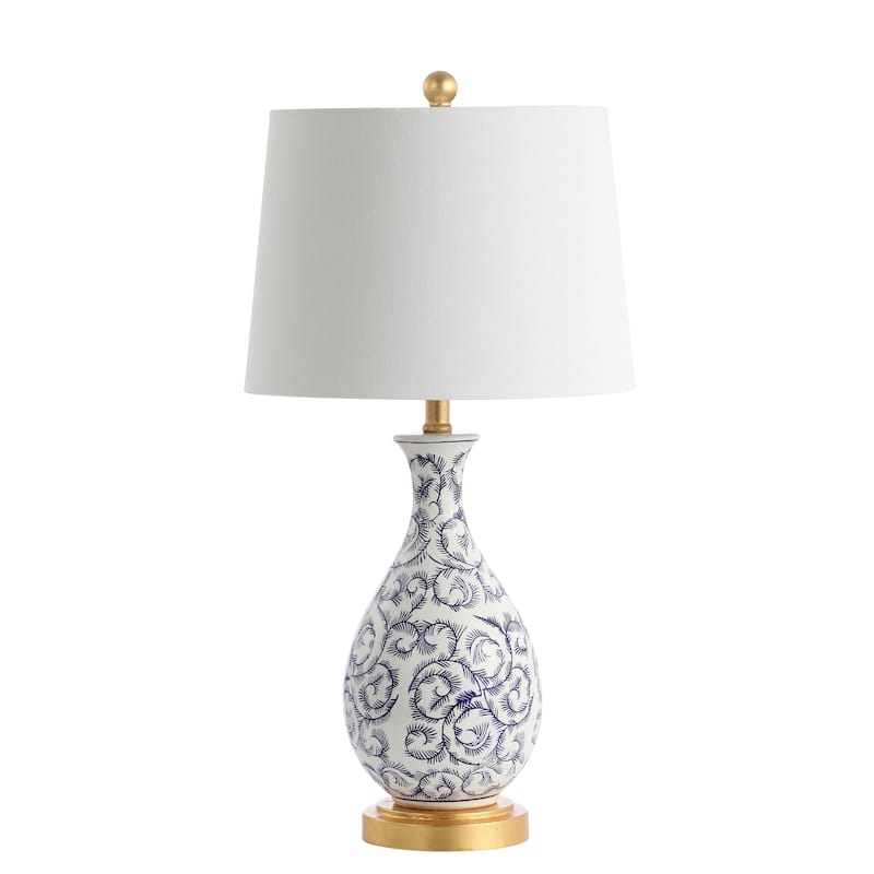 SAFAVIEH Lighting Vasiliya 28-inch LED Table Lamp (Set of 2) - 14"x14"x27.5" - 14Wx14Dx28H