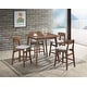 preview thumbnail 2 of 67, Morocco 5-pc Mid-Century Modern Upholstered Dining Set, by New Classic Furniture