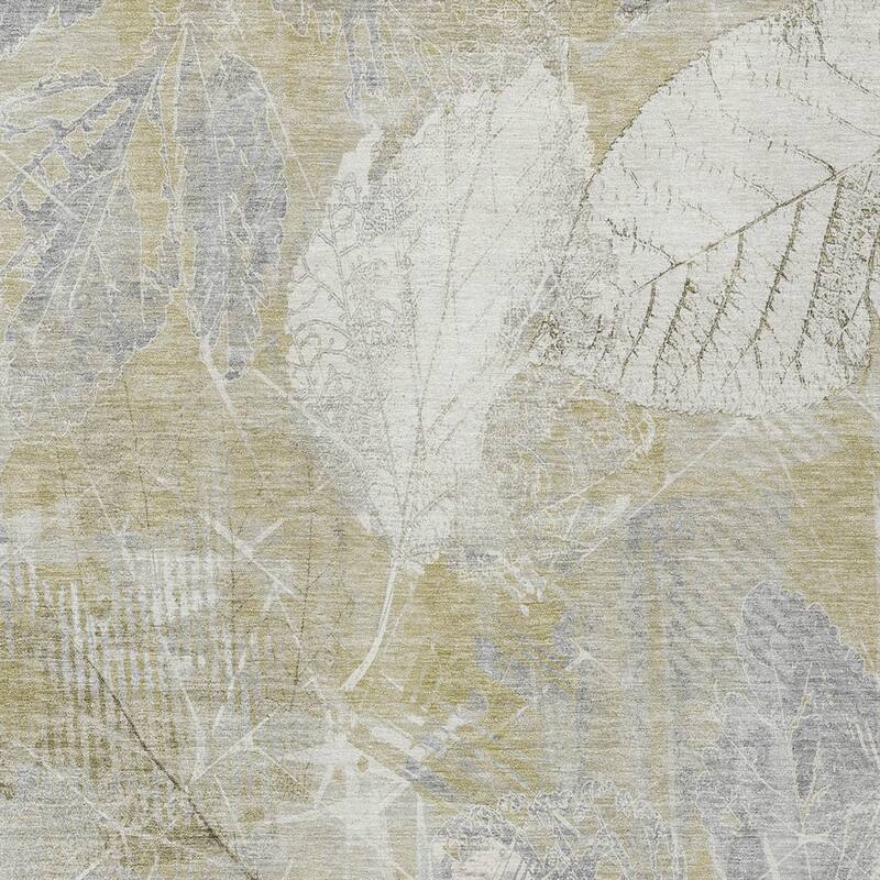 HomeRoots Floral Transitional Rectangle Outdoor Rug