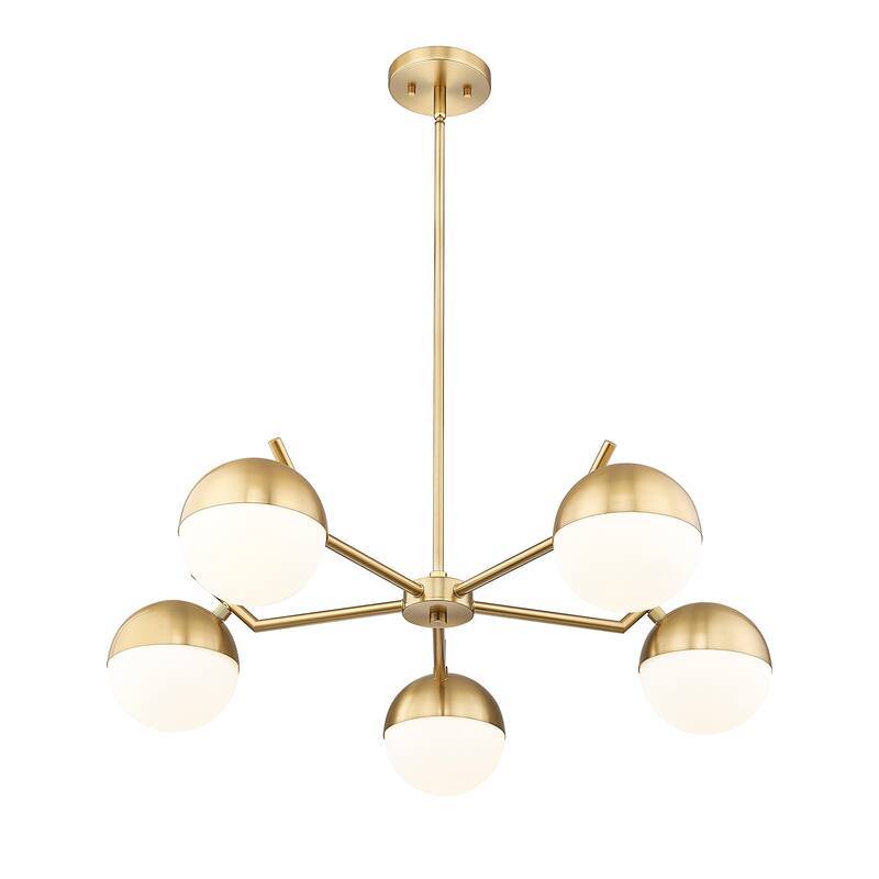 Z-Lite 7517-5 Realm Sphere 5 Light 32" Wide Chandelier