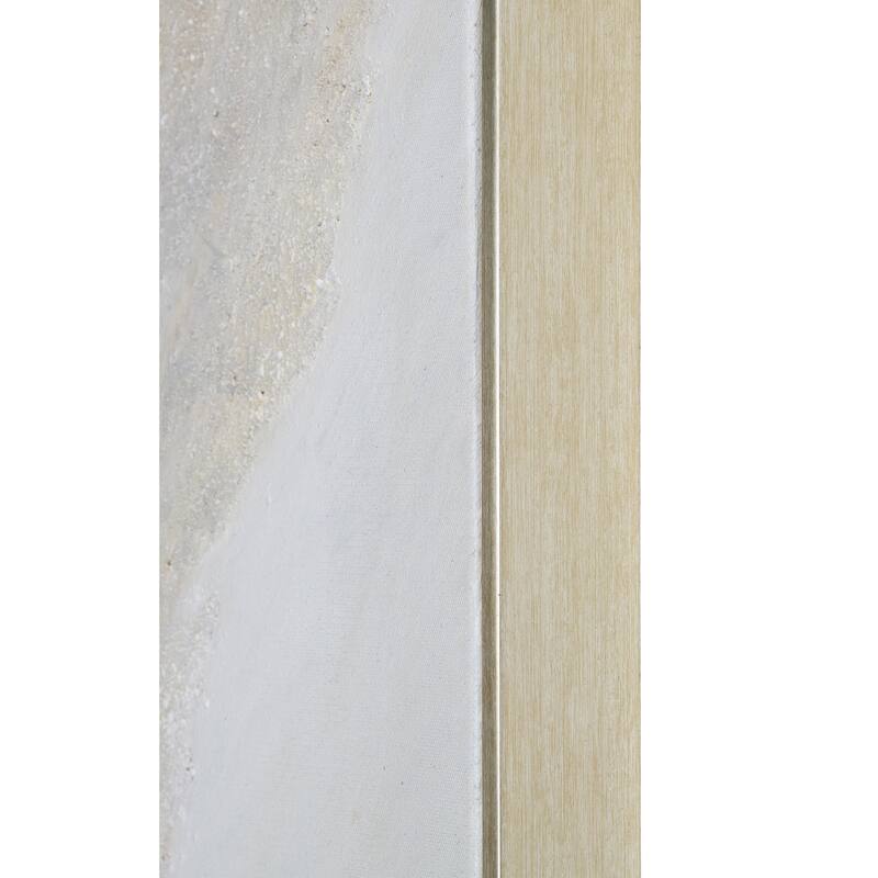 Renwil Dimona 40" Wide Canvas Art, Off-white