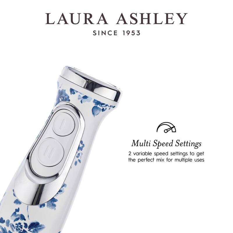 Laura Ashley powered by VQ 4-in-1 Hand Blender China Rose