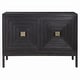 preview thumbnail 1 of 7, Uttermost Aiken 44" Wide Fir Accent Cabinet Dark Ebony