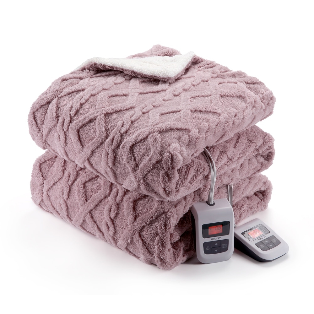 Pink Heated Blankets Bed Bath Beyond
