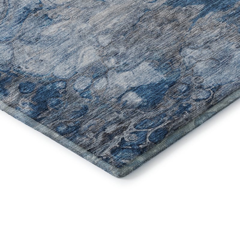 Premium Washable Super Soft Contemporary Ripples Mayfield Rug