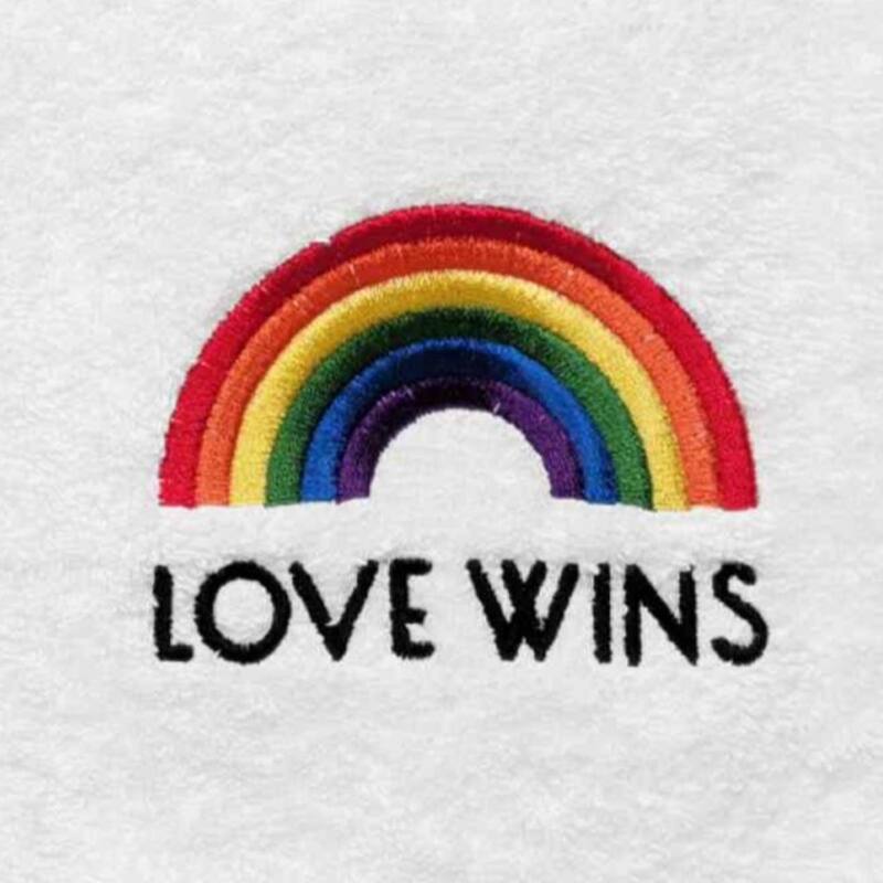 Avanti Love Wins 2-Pack Hand Towel Set - Hand Towel 2pk Set