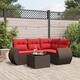 Option Brown and Red-With table