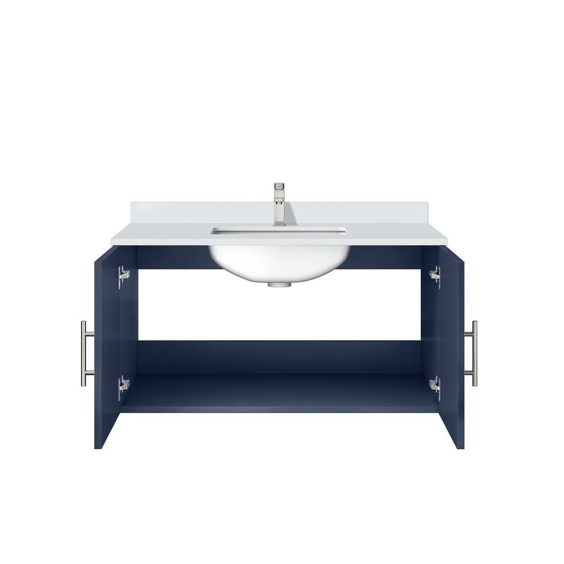 Geneva Bath Vanity Quartz Top, Sink and Faucet