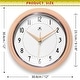 preview thumbnail 90 of 195, Infinity Instruments Round Retro Kitchen Wall Clock by Infinity Instruments