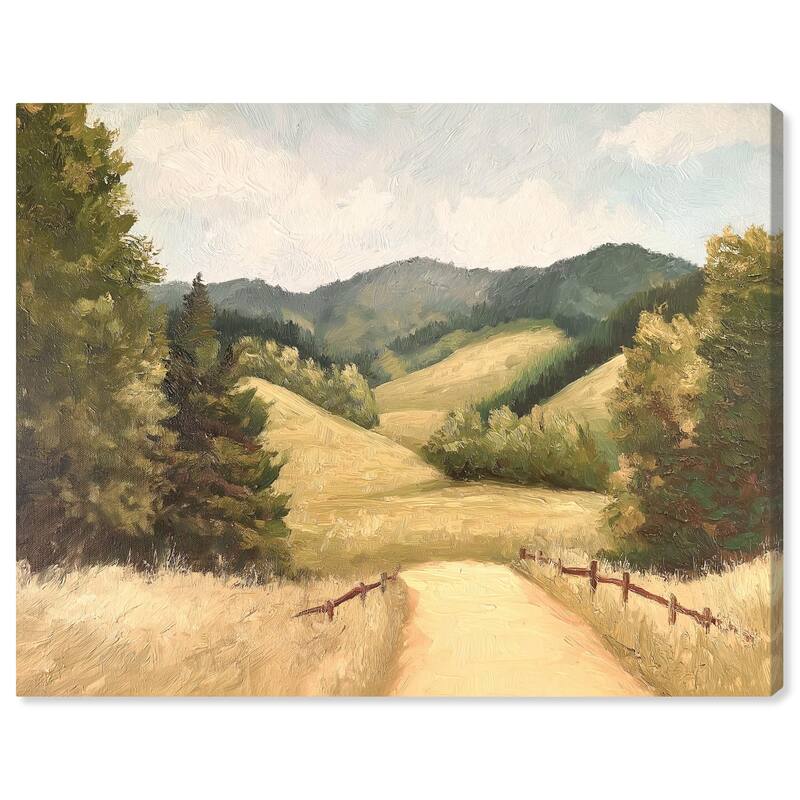 Summer Fields Canvas by Art Remedy, Gallery Wrapped - 30" x 24"