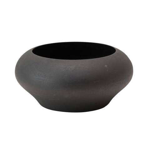 Mango Wood Bowl, Black
