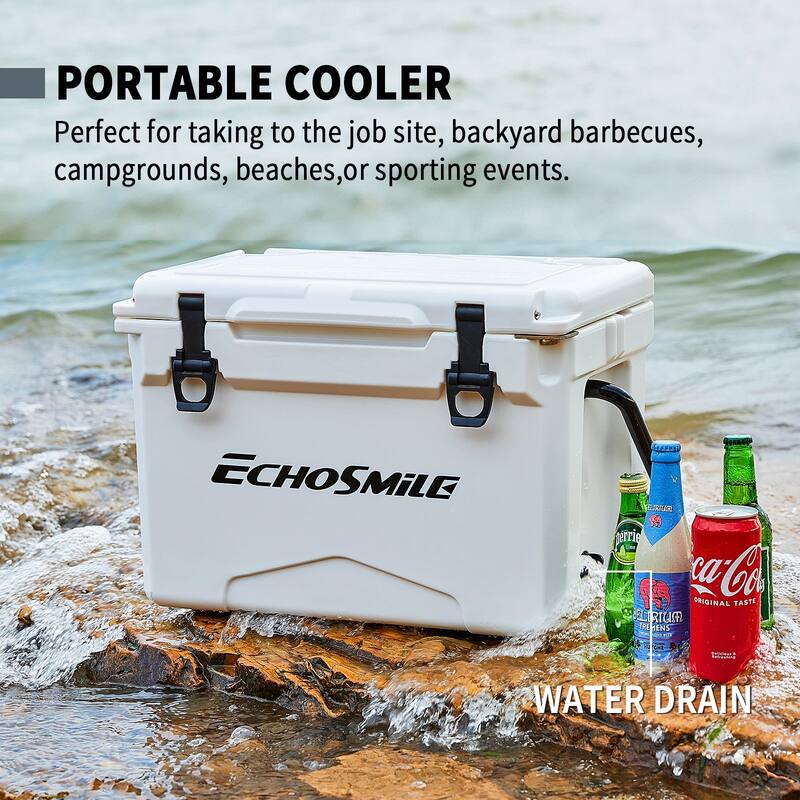 EchoSmile 25 qt. Rotomolded Cooler