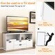 preview thumbnail 9 of 9, Costway Kids Toy Storage Organizer Wooden Bookshelf TV Stand with - See Details