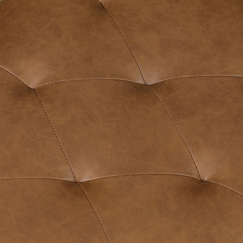 Adeco High End Classy Tufted Storage Ottoman Bench Footstool