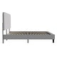 preview thumbnail 56 of 73, Upholstered Platform Bed with headboard