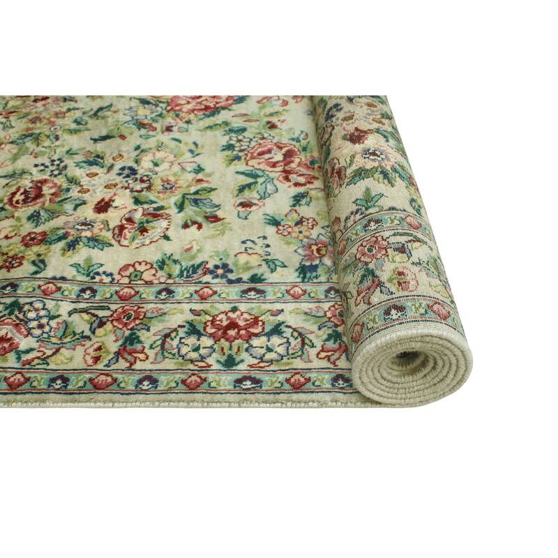 Pak-Persian Nezaket Grey/Red Runner - 2'7" x 11'0"