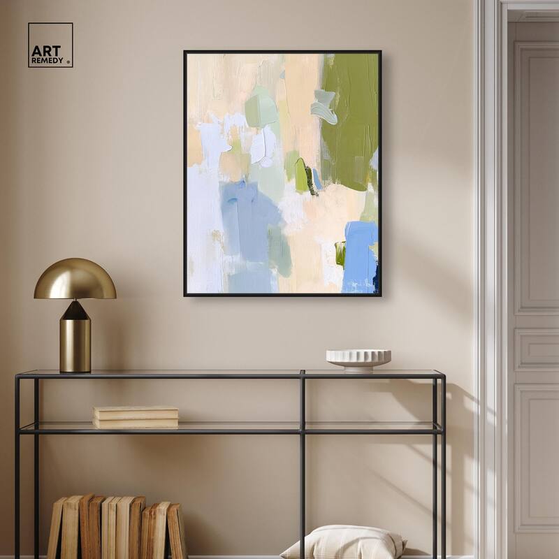 Clover Frost Canvas by Art Remedy