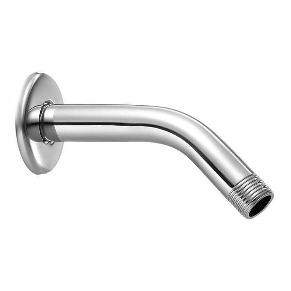 D-Soundwell 11-Inch Adjustable Shower Arm – Chrome Finish, Universal Fit For Most Shower Heads, Swivels For Any Angle
