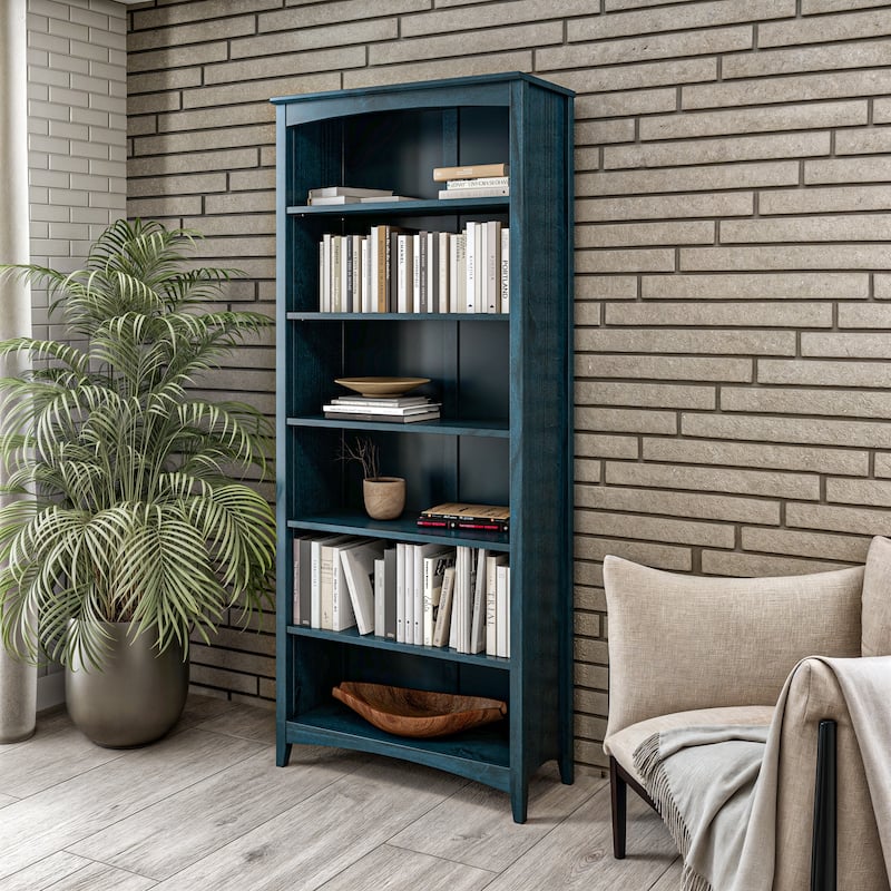 Shaker Style Bookcase - 72"H