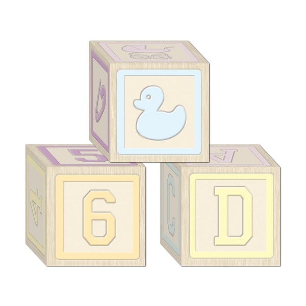 decorative baby blocks