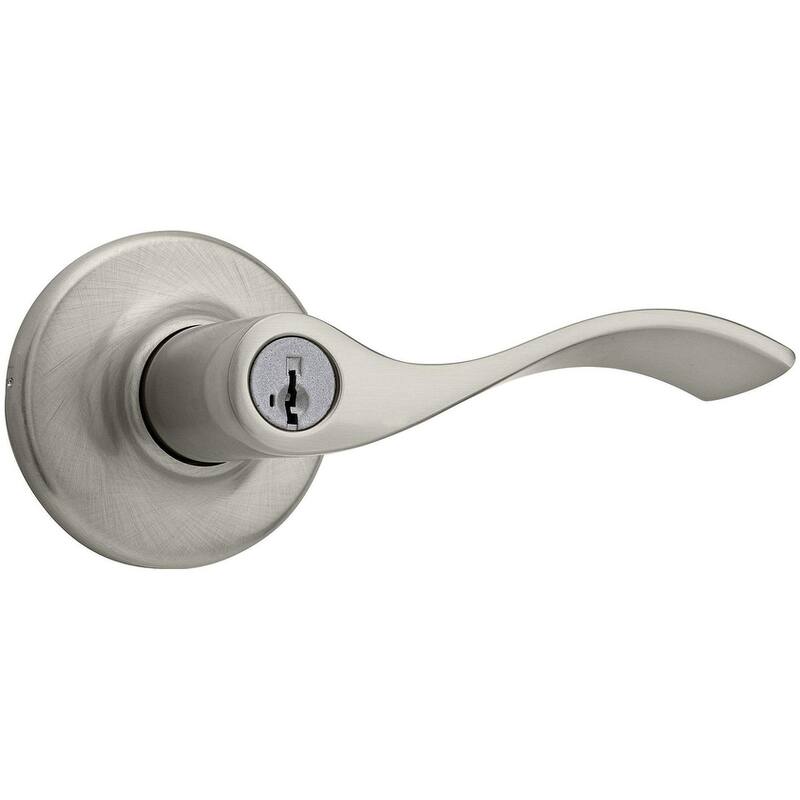 Kwikset Balboa Reversible Keyed Entry Door Leverset with SmartKey