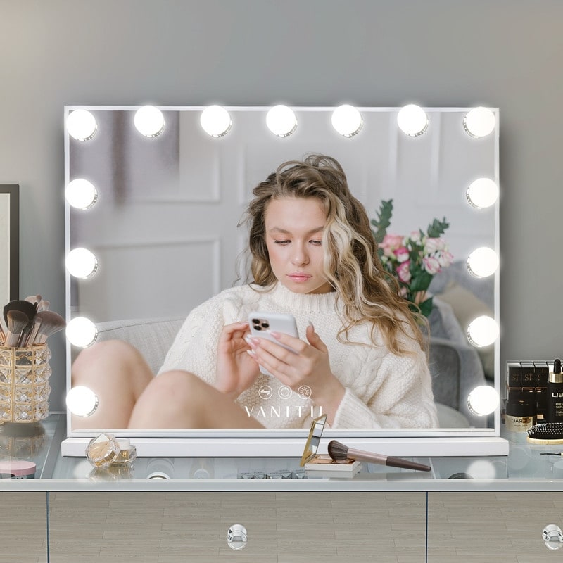 Led hollywood mirror lights 2025