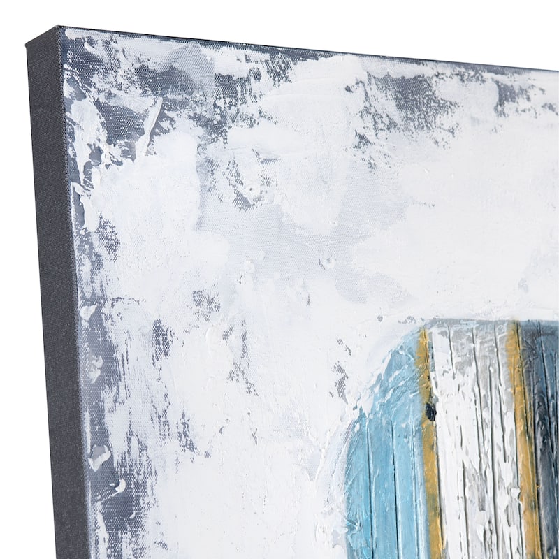 Paddles Up Canvas 2-Piece Wall Art - Blue