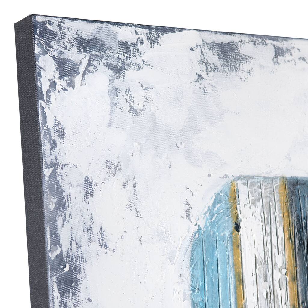 Paddles Up Canvas 2-Piece Wall Art - Blue