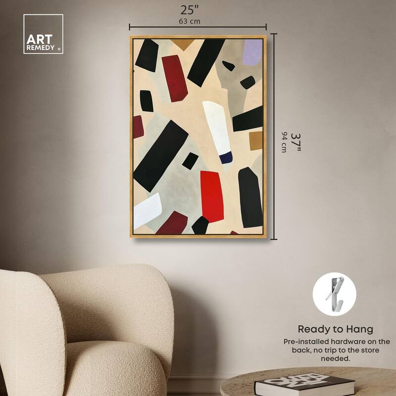 Mindscape Mosaic III Canvas by Art Remedy