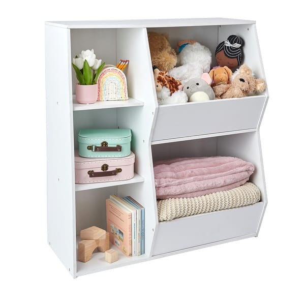slide 2 of 14, Badger Basket Side-by-Side Combo Bin Storage Unit - 31.5" x 15.75" x 35.5"