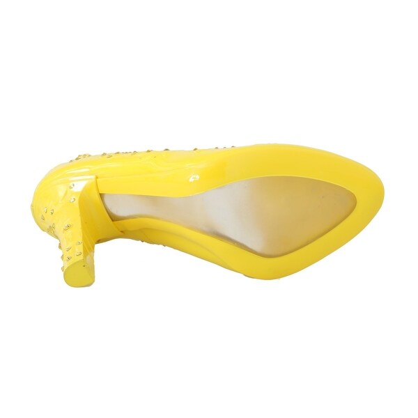 dolce and gabbana yellow shoes