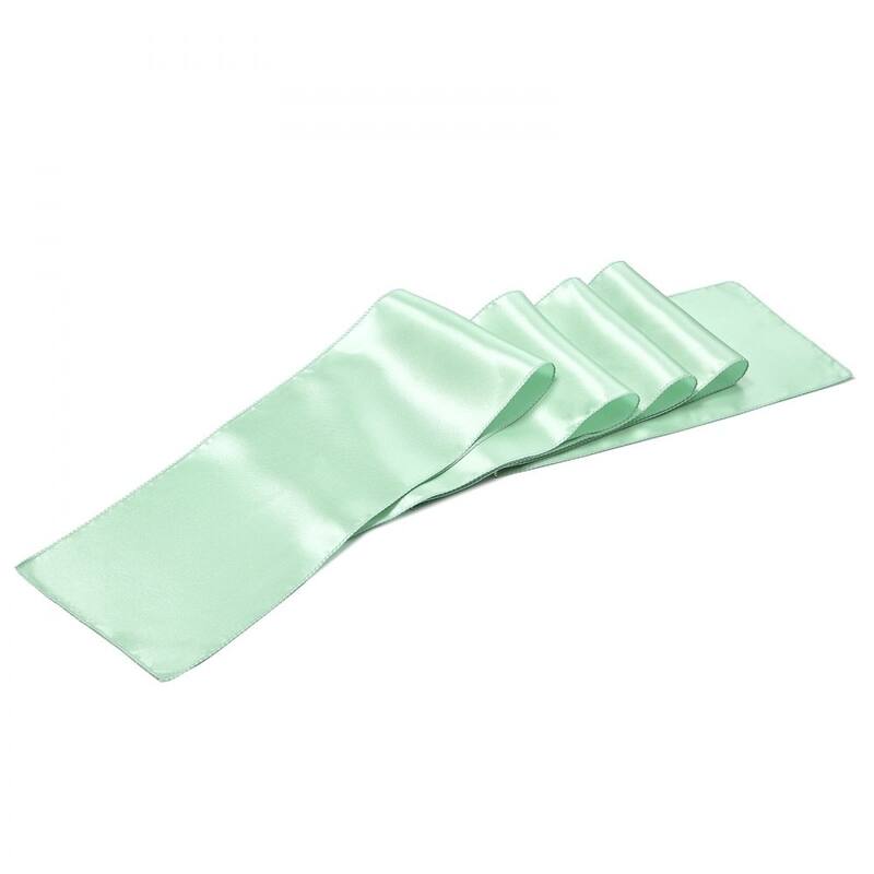 Satin Chair Ribbons for Wedding Reception Adjustable Fit for Folding Banquet and Chiavari Chairs