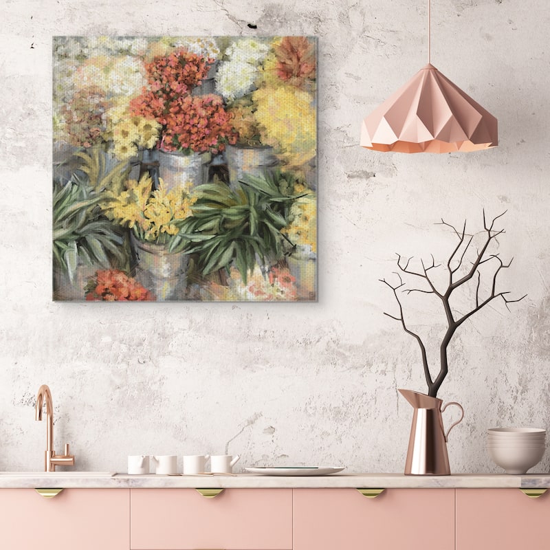 Spring Market by Studio Arts Canvas Art Print