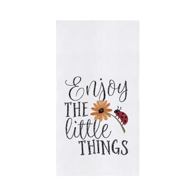 Little Things Ladybug Kitchen Towel