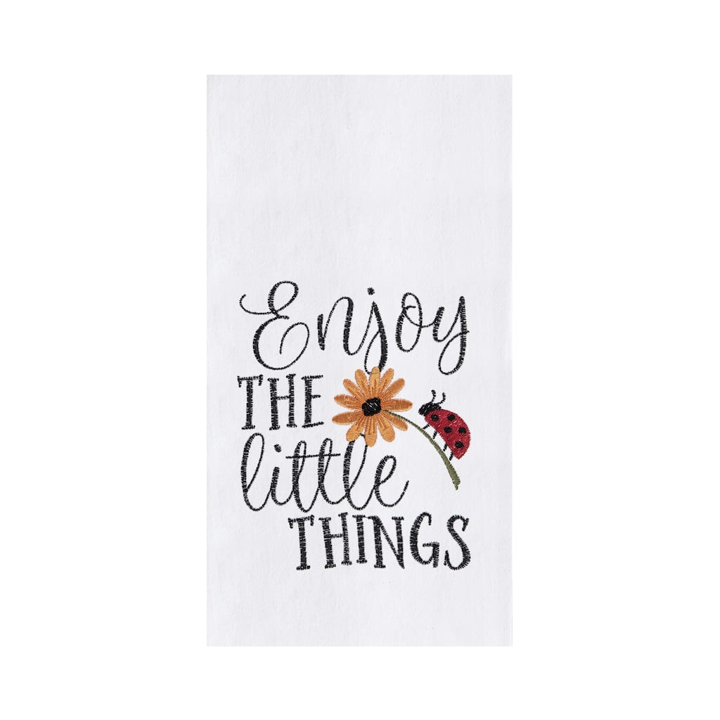 Little Things Ladybug Kitchen Towel