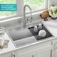 preview thumbnail 20 of 22, KRAUS Kore Workstation Drop-In Stainless Steel Kitchen Sink