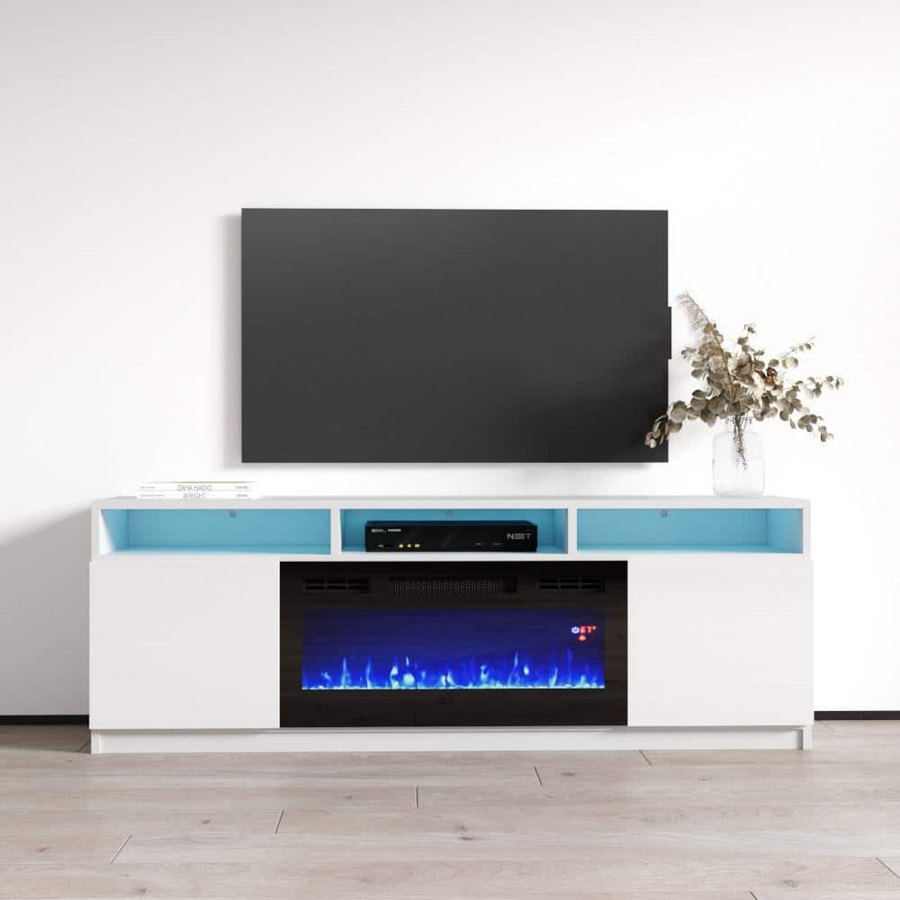 Reno 05 Electric Fireplace Modern 63" TV Stand