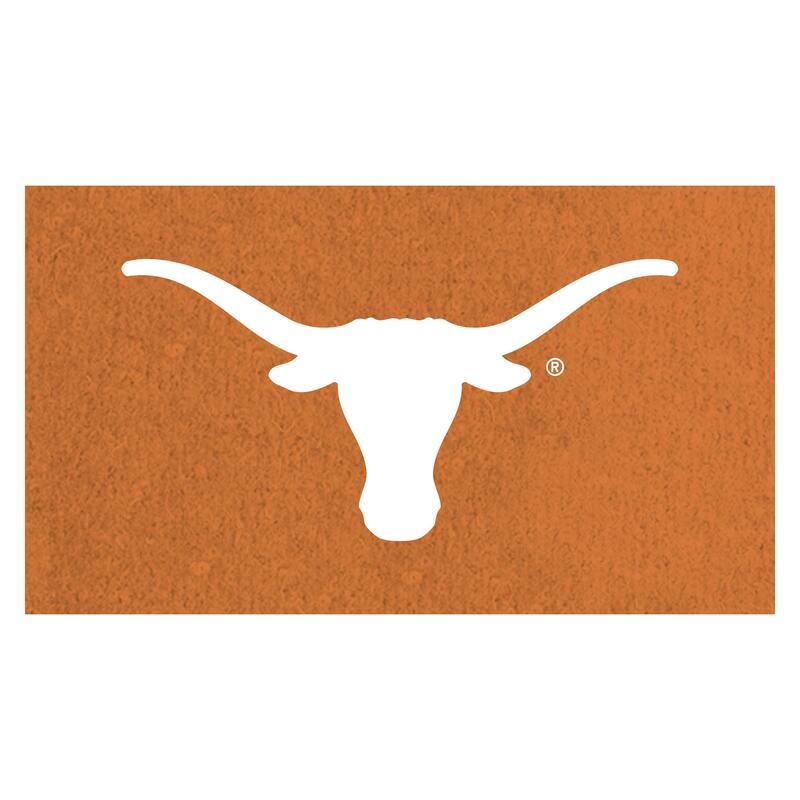 University of Texas Full Color Indoor/Outdoor Coir Mat - 28" x 16"