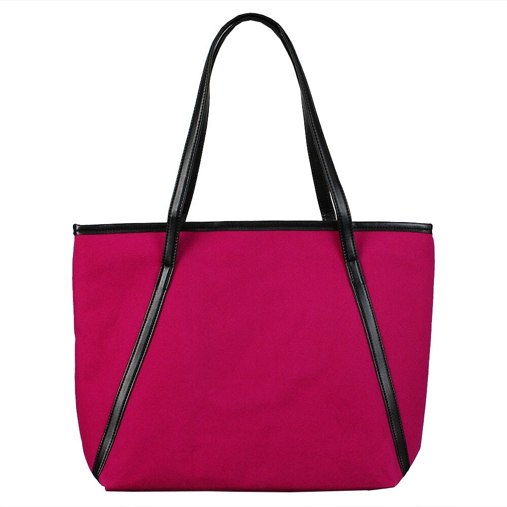 Shop Javoedge Matte Large Casual Carry All Tote Bag With Zipper