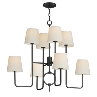 Maxim 27728OF Paoli 8 Light 34" Wide Chandelier