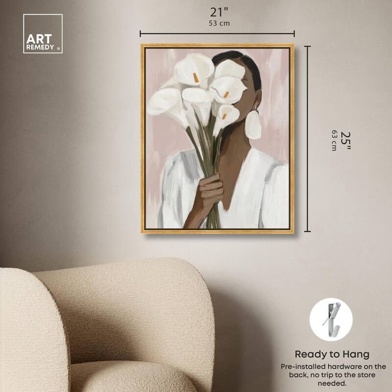 Linea I Canvas by Art Remedy