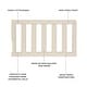 preview thumbnail 30 of 53, Dream On Me Convertible Crib Toddler Guard Rail