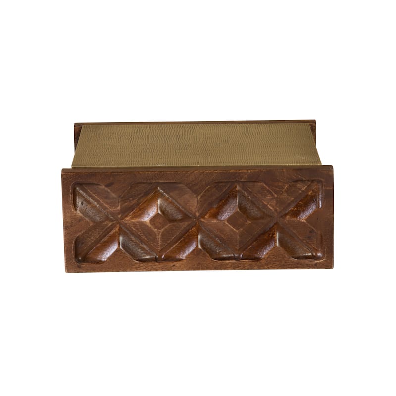 Elk Home Dorsey Box - Large Walnut