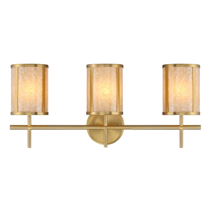Savoy House 8-2055-3 Camden 3 Light 24" Wide Vanity Light - Warm Brass