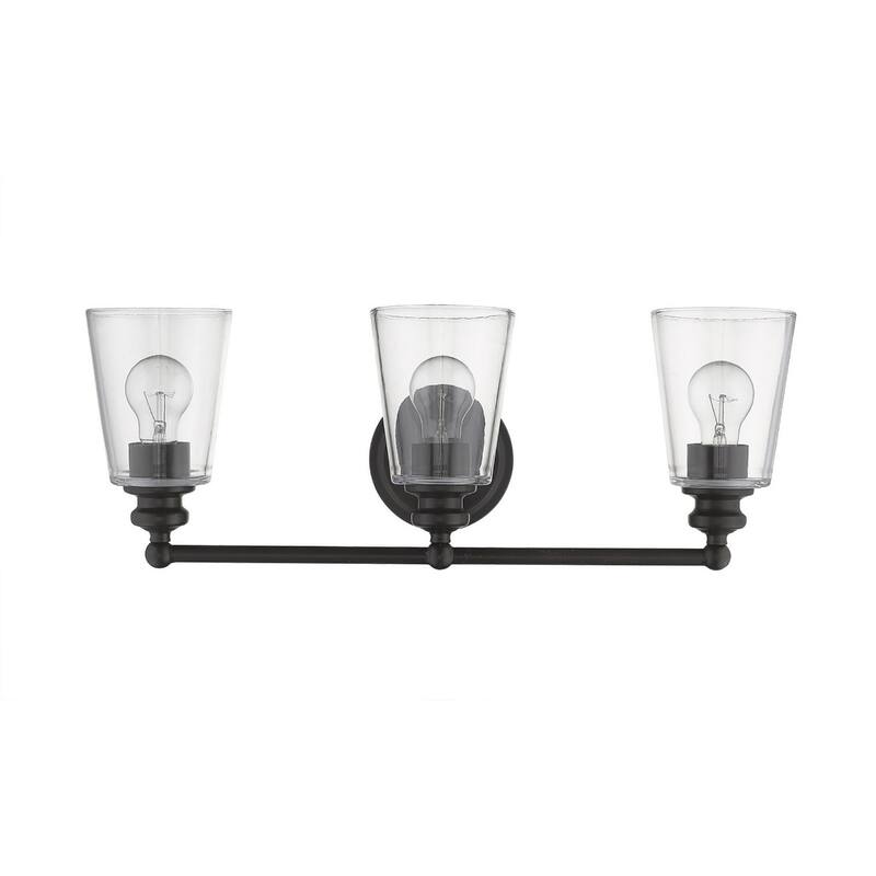 Modern Clear Glass Shade Wall Sconce with Swing Arm for Home Lighting