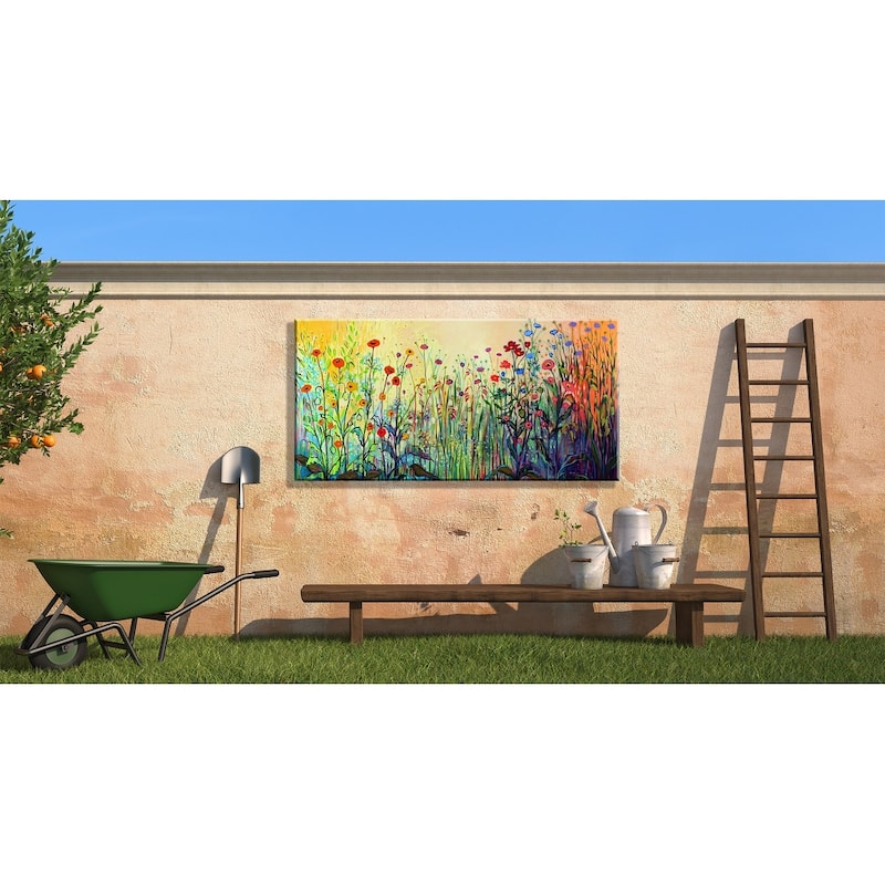 Playful Indoor/Outdoor Art - Multi-color
