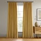 preview thumbnail 40 of 129, Exclusive Fabrics Signature Blackout Velvet Curtain (1 Panel) 50 X 120 - Fool'S Gold